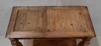 Consolle di proprietà, in noce massiccio, Periodo di restauro - Inizio XIX secolo