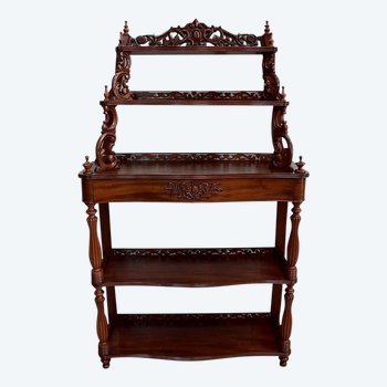 Console di Servizio in Mogano, Epoca Napoleone III - 1850