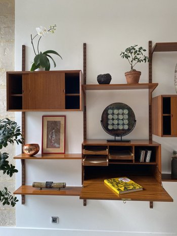 Cadovius set "Royal System" 4 Colonne in teak, 1970