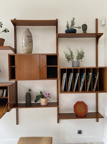Cadovius set "Royal System" 4 Colonne in teak, 1970