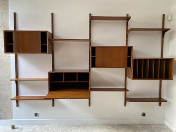 Cadovius set "Royal System" 4 Colonne in teak, 1970