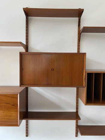 Cadovius set "Royal System" 4 Colonne in teak, 1970