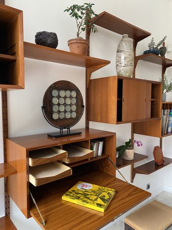 Cadovius set "Royal System" 4 Colonne in teak, 1970