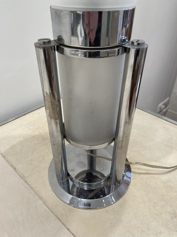 Jean-Boris LACROIX (1902-1984), modernist table lamp