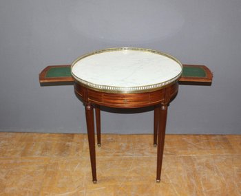 Table bouillotte de style Louis XVI vers 1920