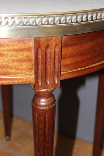 Table bouillotte de style Louis XVI vers 1920