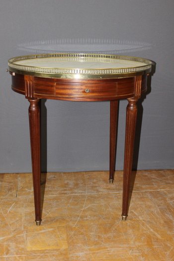 Table bouillotte de style Louis XVI vers 1920