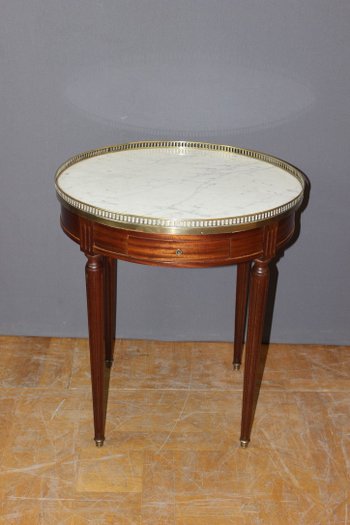 Table bouillotte de style Louis XVI vers 1920