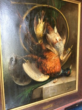 BOURGUIGNON Jagdhorntrophäe