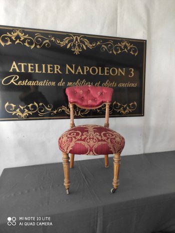 Voyeur Stuhl, bekannt als - LA VOYEUSE - Napoleon 3