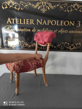 Voyeur Stuhl, bekannt als - LA VOYEUSE - Napoleon 3