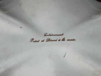 Grande zuppiera in porcellana in stile Luigi XV