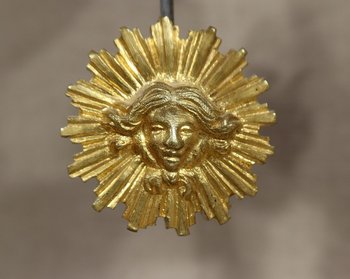 Marble and Gilt Bronze Pendulum, Maison Planchon, Louis XVI – 19th century style