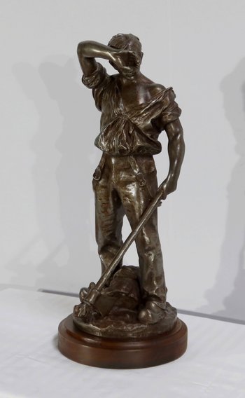 Scultura "Il Taglialegna", A.Gaudez - Inizio XX Sec