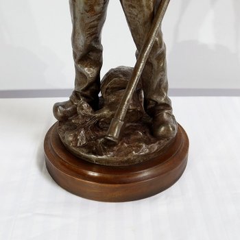 Scultura "Il Taglialegna", A.Gaudez - Inizio XX Sec