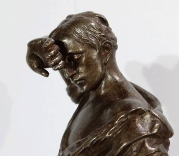 Scultura "Il Taglialegna", A.Gaudez - Inizio XX Sec