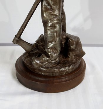 Scultura "Il Taglialegna", A.Gaudez - Inizio XX Sec