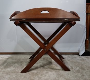 Table de Bateau « Butler » sur tréteaux – fin XIXe