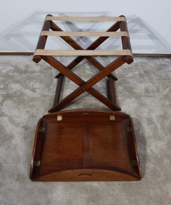Table de Bateau « Butler » sur tréteaux – fin XIXe