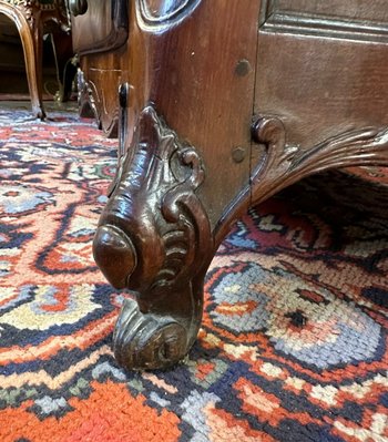COMMODE DE PORT 18ème DE FORME TOMBEAU