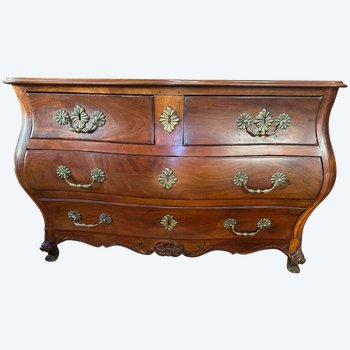 COMMODE DE PORT 18ème DE FORME TOMBEAU