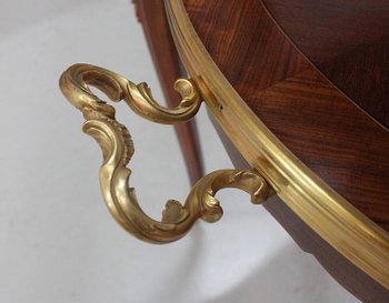 Table à Thé en Marqueterie, style Louis XV – Début XXe