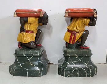 Pair of Venetian Seats - 1st part 20th century