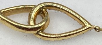 BRACCIALE IN ORO 9K E DIAMANTI