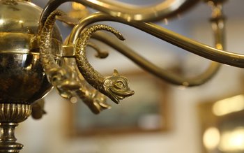 Bronze chandelier year 1900's 