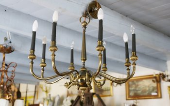 Bronze chandelier year 1900's 