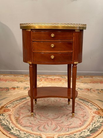 Table de Salon En Acajou d'Epoque Louis XVI Vers 1780