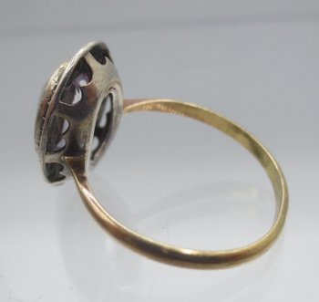 Ring Set with an Amethyst, Napoleon III.
