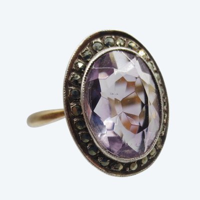 Ring Set with an Amethyst, Napoleon III.