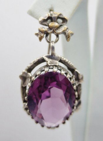 Boucles d'Oreilles, Fin XIXe Siècle.