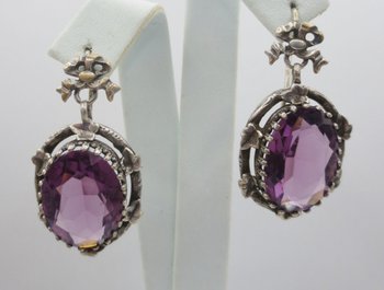 Boucles d'Oreilles, Fin XIXe Siècle.