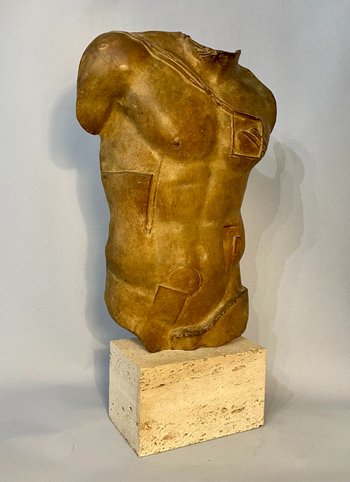 "Perseo" Igor Mitoraj - Busto in bronzo