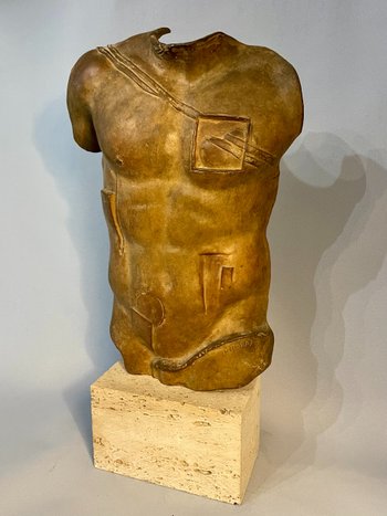 "Perseo" Igor Mitoraj - Busto in bronzo