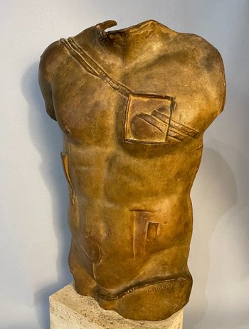 "Perseo" Igor Mitoraj - Busto in bronzo