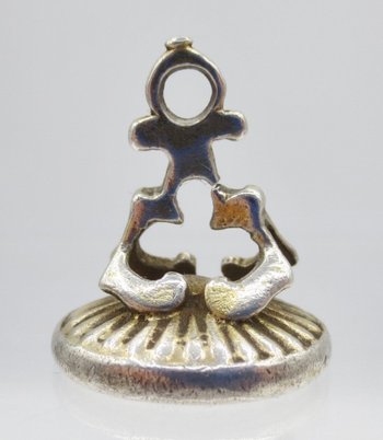 Cachet En Argent, XVIIIe Siècle