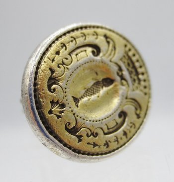 Cachet En Argent, XVIIIe Siècle