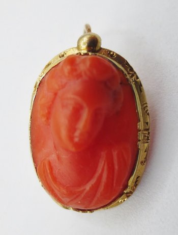 Paar Ohrringe, 19. Jahrhundert.