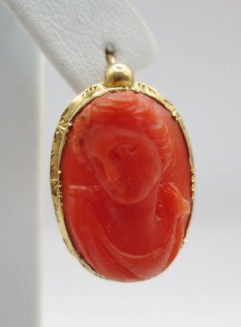 Paar Ohrringe, 19. Jahrhundert.