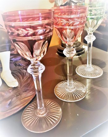 6 verres Roehmer Baccarat modèle Jonzac