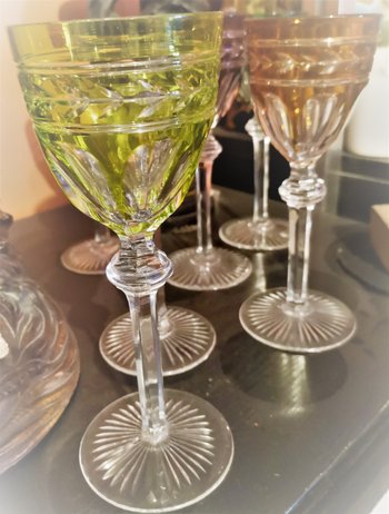 6 verres Roehmer Baccarat modèle Jonzac