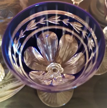 6 verres Roehmer Baccarat modèle Jonzac