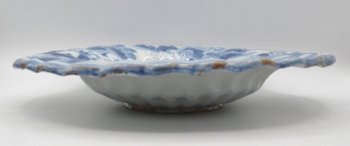 London Earthenware Dish, Late 17th Century.