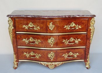 Commode Régence, XVIIIe Siècle.