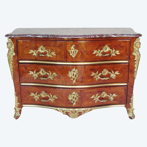 Commode Régence, XVIIIe Siècle.