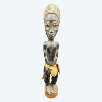 STATUE BOIS SCULPTÉ AFRIQUE 