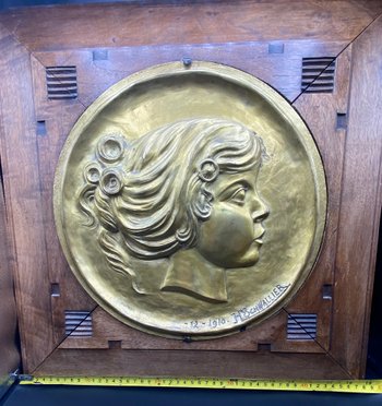 SCHWALLIER BRONZE PLATE 1910